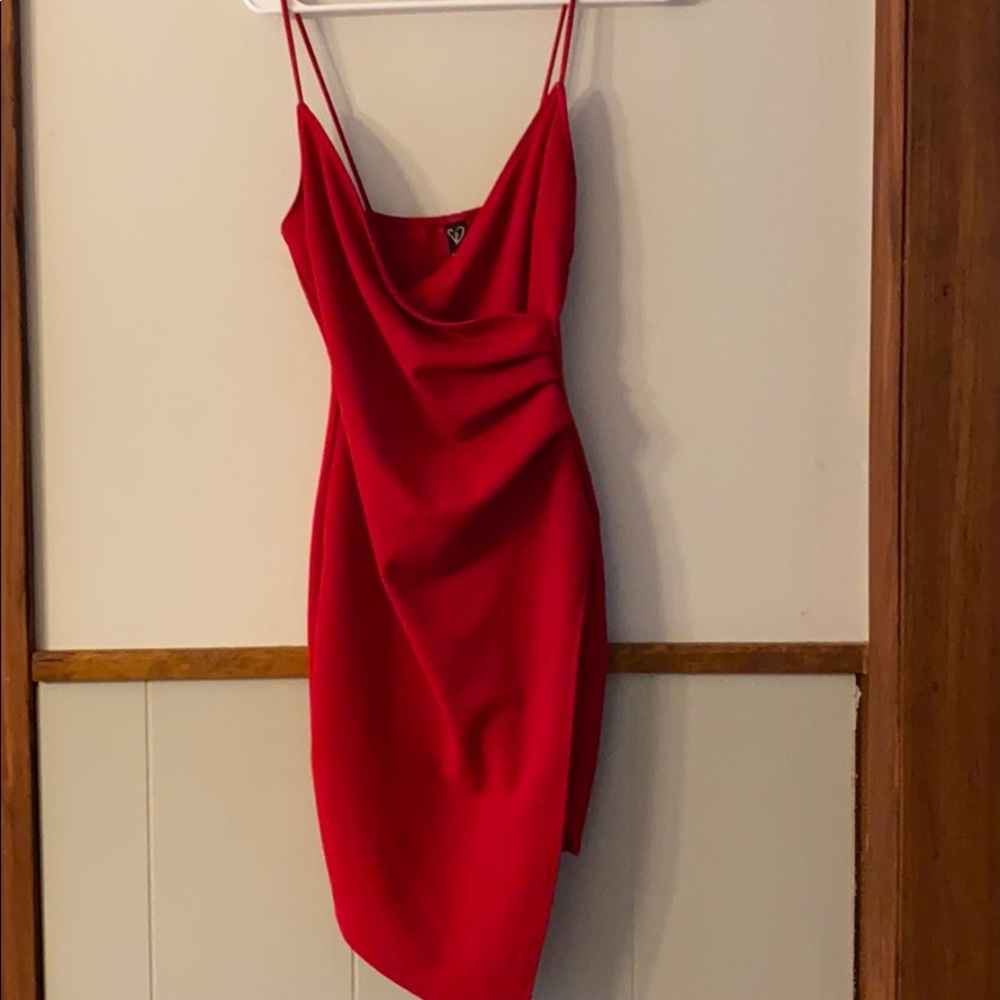Red Windsor dress